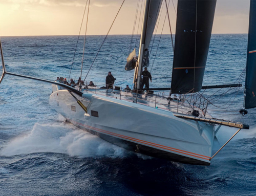 BP335 RAVEN RECORD LINE HONORS & IMA TROPHY IN RORC TRANSATLANTIC RACE